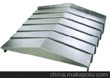 鋼板防護罩 機床導軌式鋼板防護罩 鹽山渤海精益專業