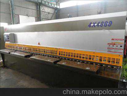 QC12Y-4*4000液压摆式不锈钢剪板机－上海亚威机床\有剪板折弯